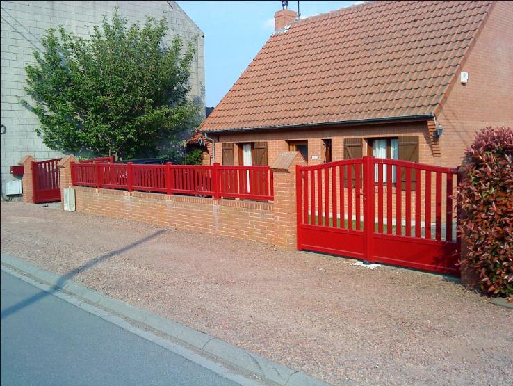 Portail Rothe Modele Repri En Aluminium