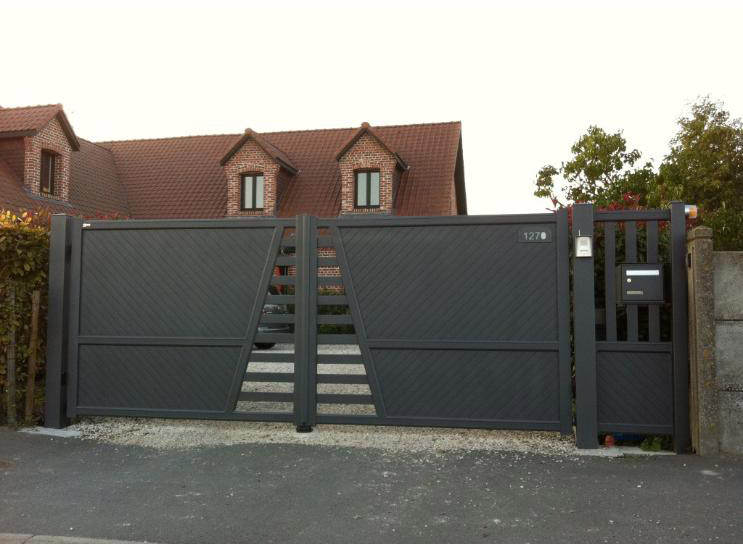 Portillon Rothe Modele J14 En Aluminium