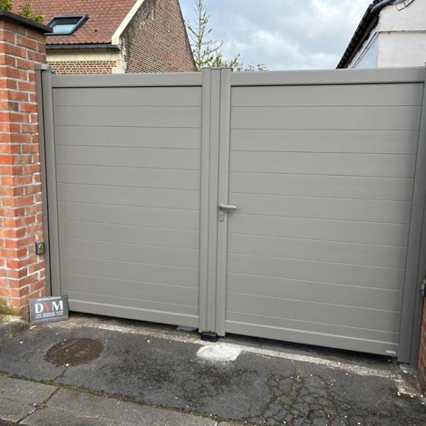 Portail Aluminium Modele Anae   Secteur De Saint Saulve