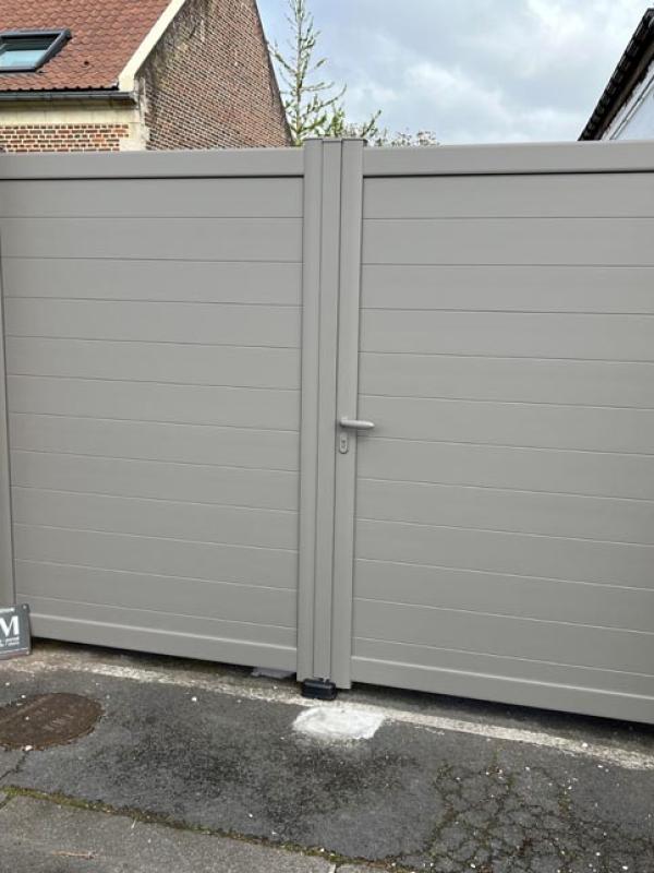 Portail Aluminium Modele Anae   Secteur De Saint Saulve