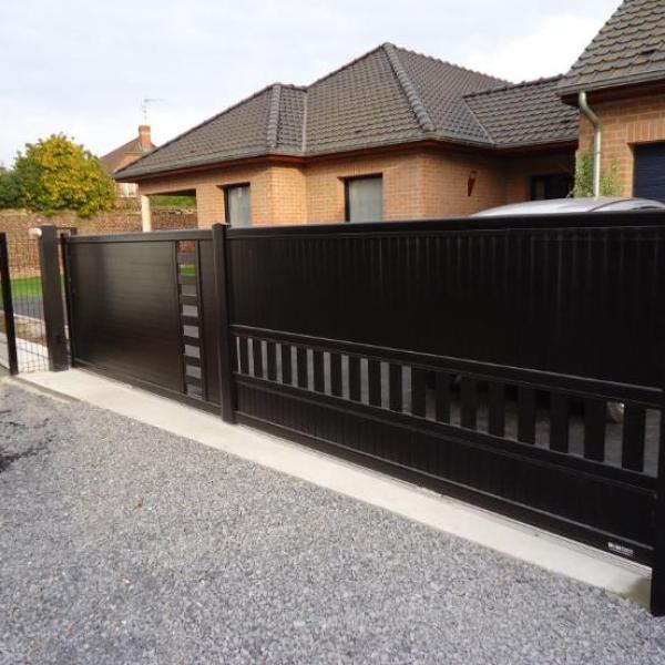 Portail Rothe Modele H25 En Aluminium