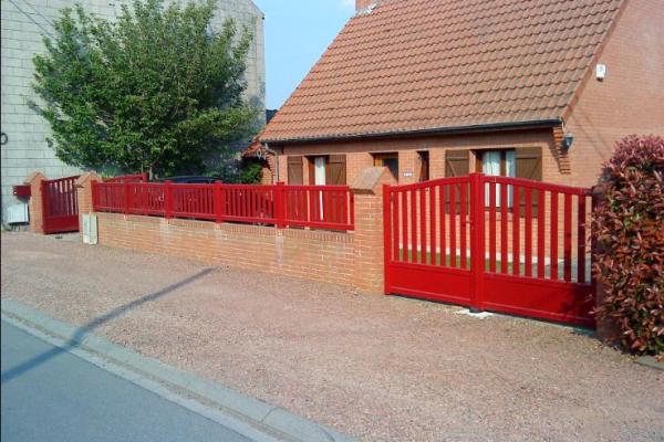 Portail Rothe Modele Repri En Aluminium