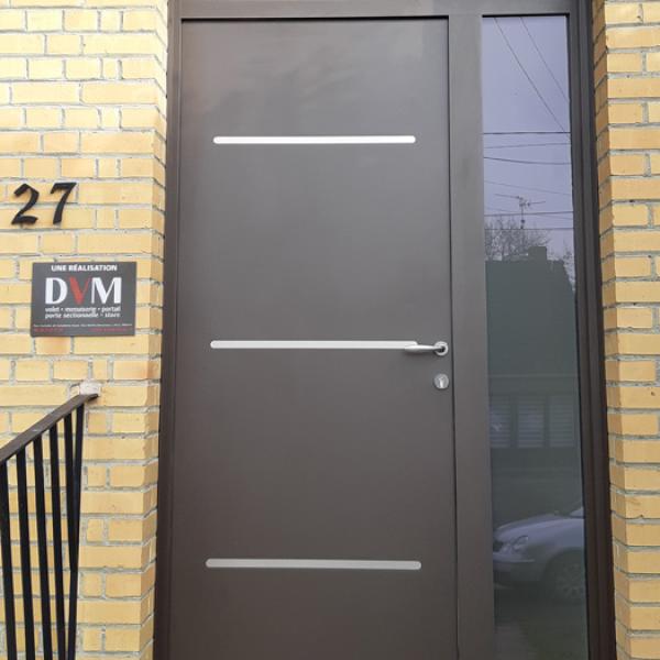 Porte aluminium Poliade
