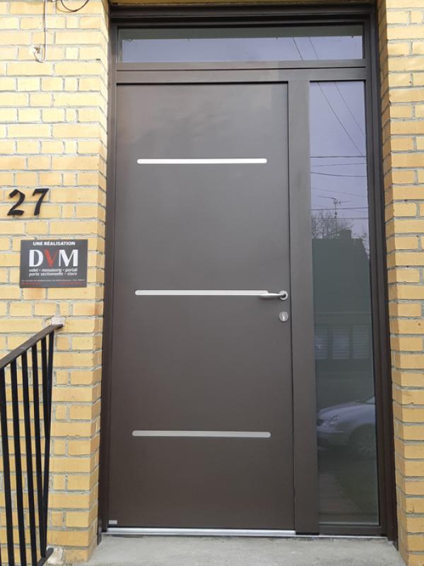 Porte aluminium Poliade