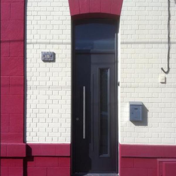Porte d entree aluminium valenciennes nord
