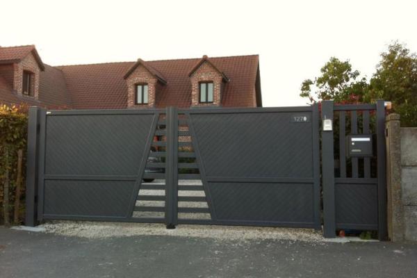 Portillon Rothe Modele J14 En Aluminium